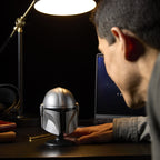 Image produit Star Wars - Réplique de mini casque Mandalorian sur socle
