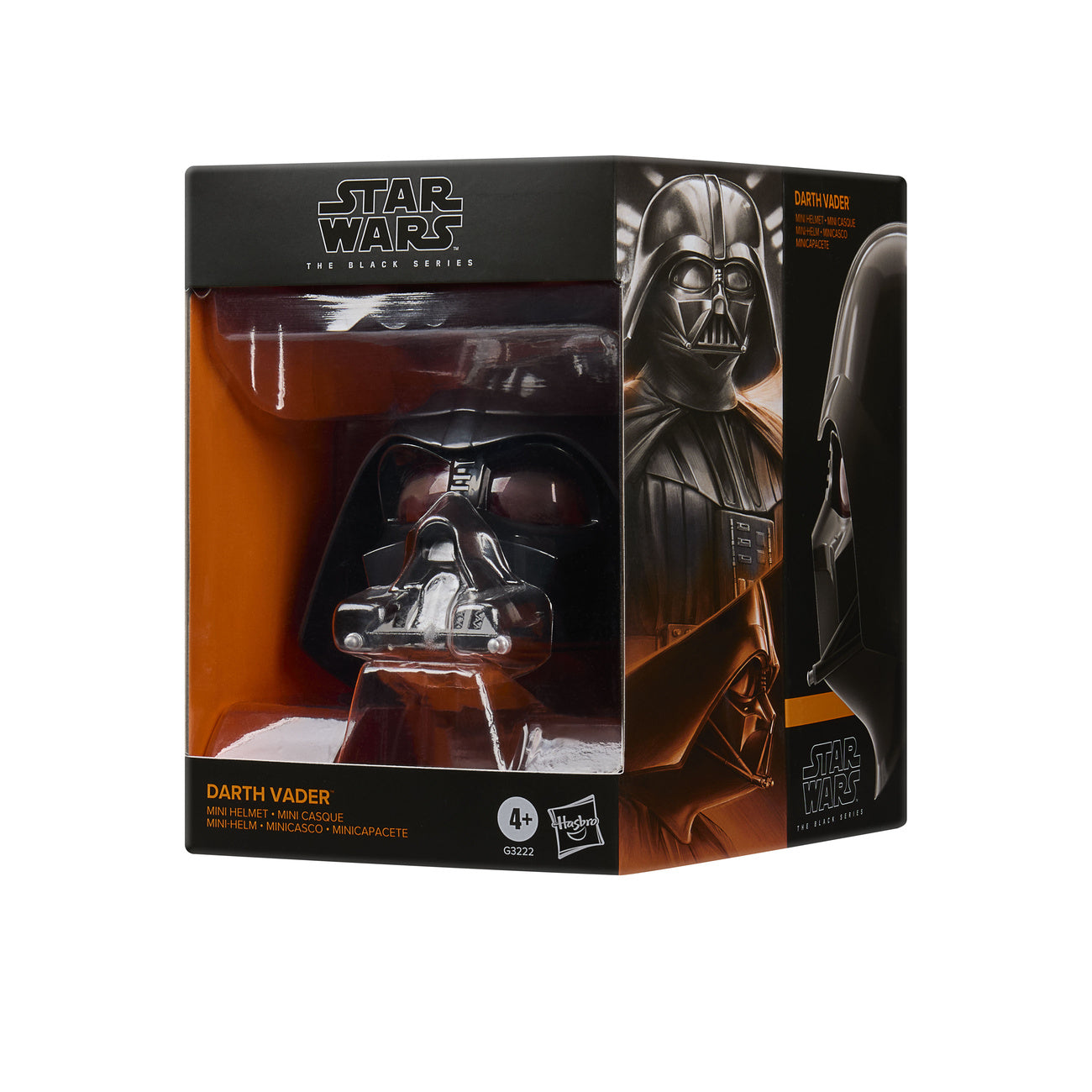 Productafbeelding Star Wars - Darth Vader minihelm replica op voetstuk