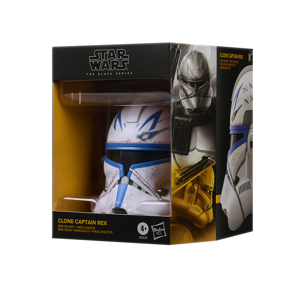 Image produit Star Wars - Réplique de mini casque Captain Rex sur socle