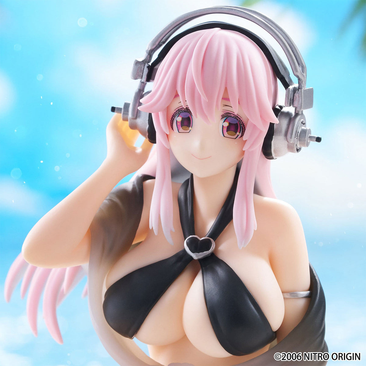 Productafbeelding Super Sonico - Noodle Stopper Figuur Swimsuit Black Color Version