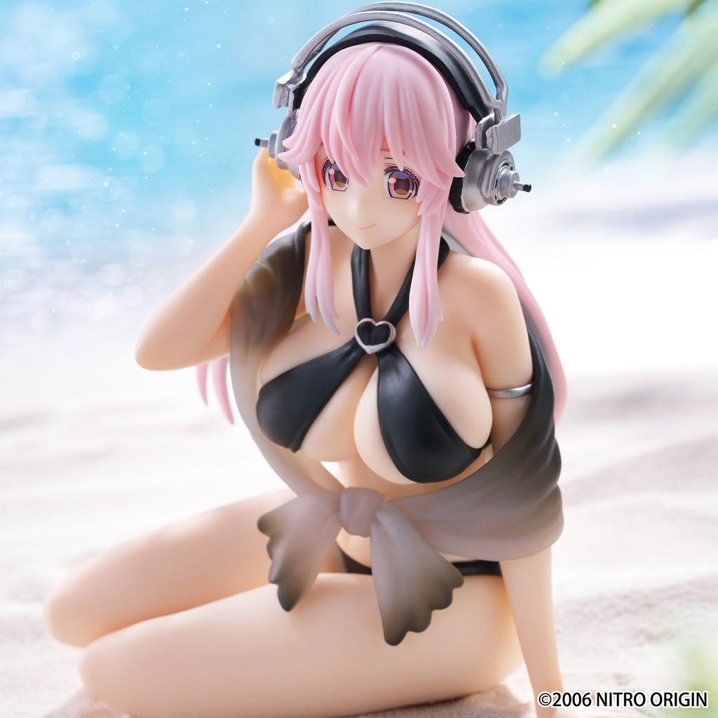 Productafbeelding Super Sonico - Noodle Stopper Figuur Swimsuit Black Color Version