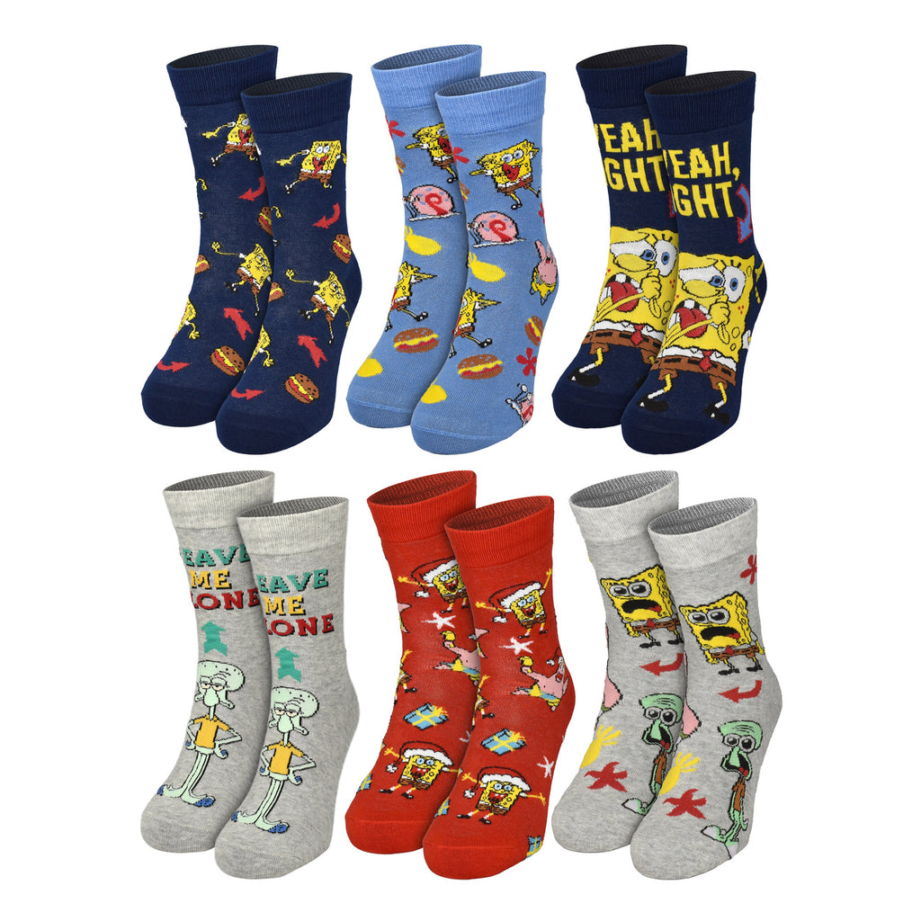 Produktbild SpongeBob - Socken Adventskalender