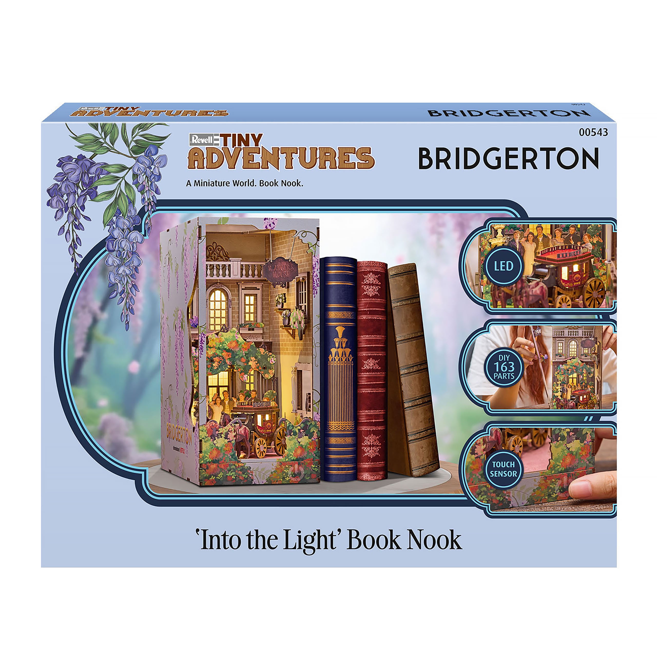 Image produit Bridgerton - Into the Light Book Nook maquette en bois