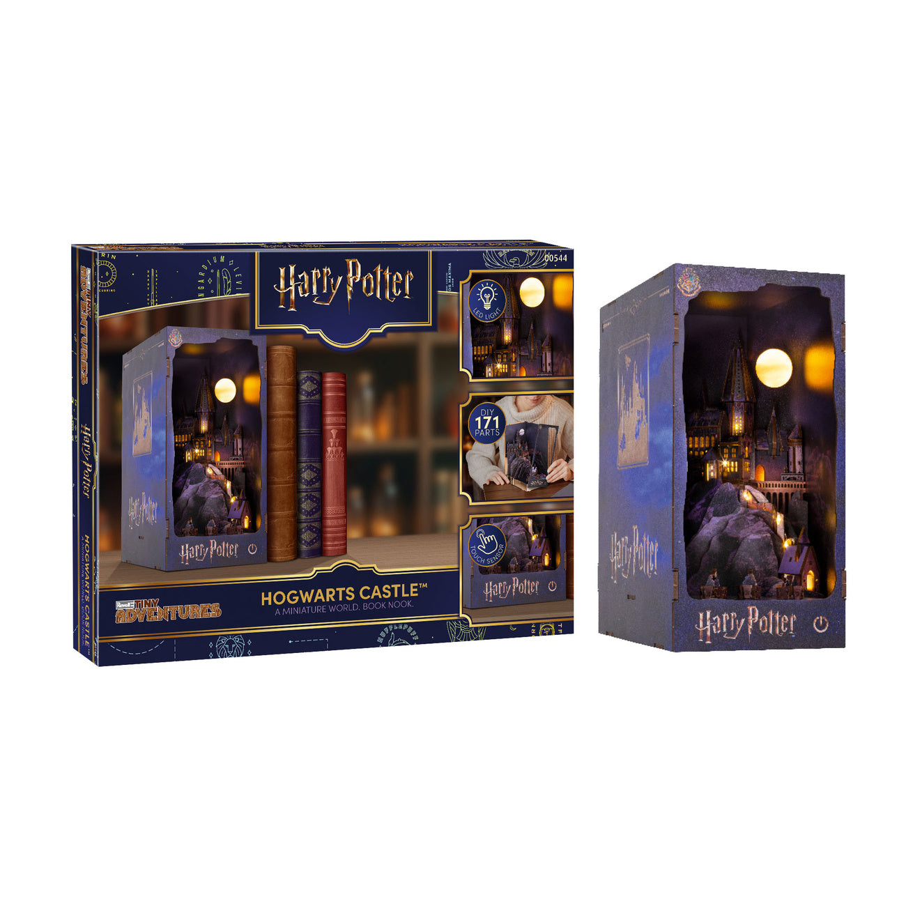 Productafbeelding Harry Potter - Hogwarts Kasteel Nook Modelbouwpakket Hout