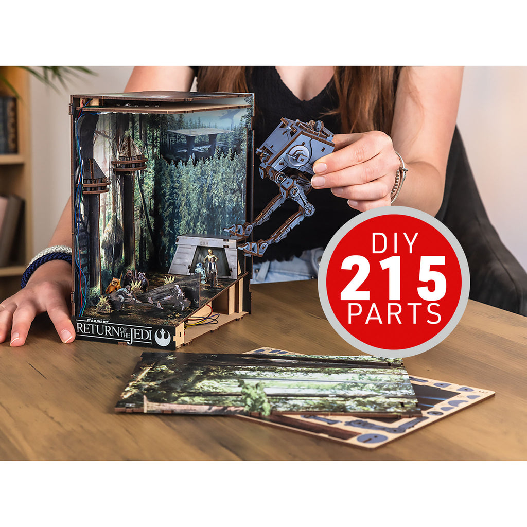 Productafbeelding Star Wars - Battle of Endor Nook Modelbouwpakket van hout