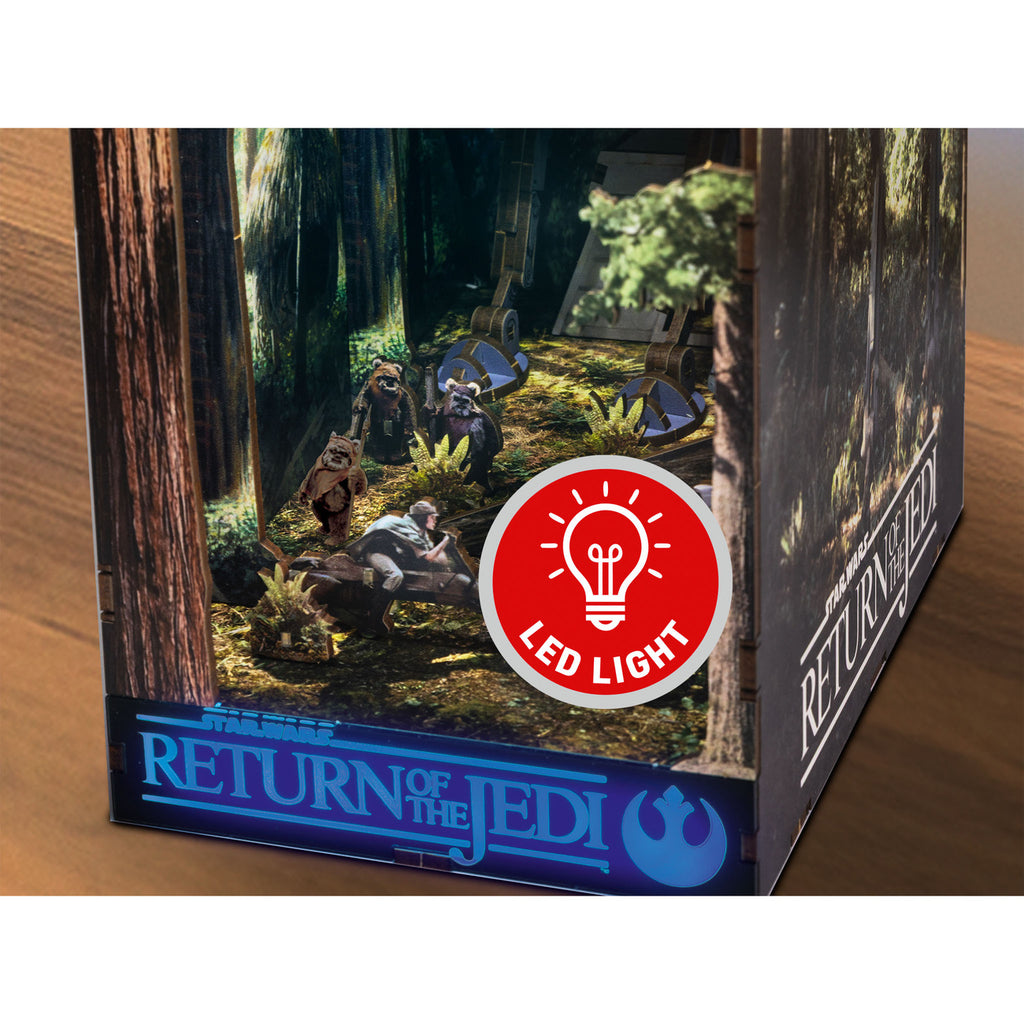 Productafbeelding Star Wars - Battle of Endor Nook Modelbouwpakket van hout