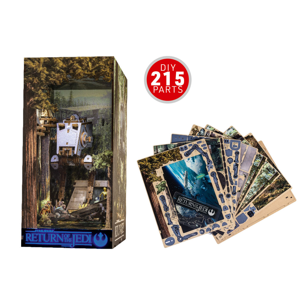 Productafbeelding Star Wars - Battle of Endor Nook Modelbouwpakket van hout