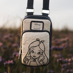 Productafbeelding Alice in Wonderland - Florale crossbodytas met portemonnee