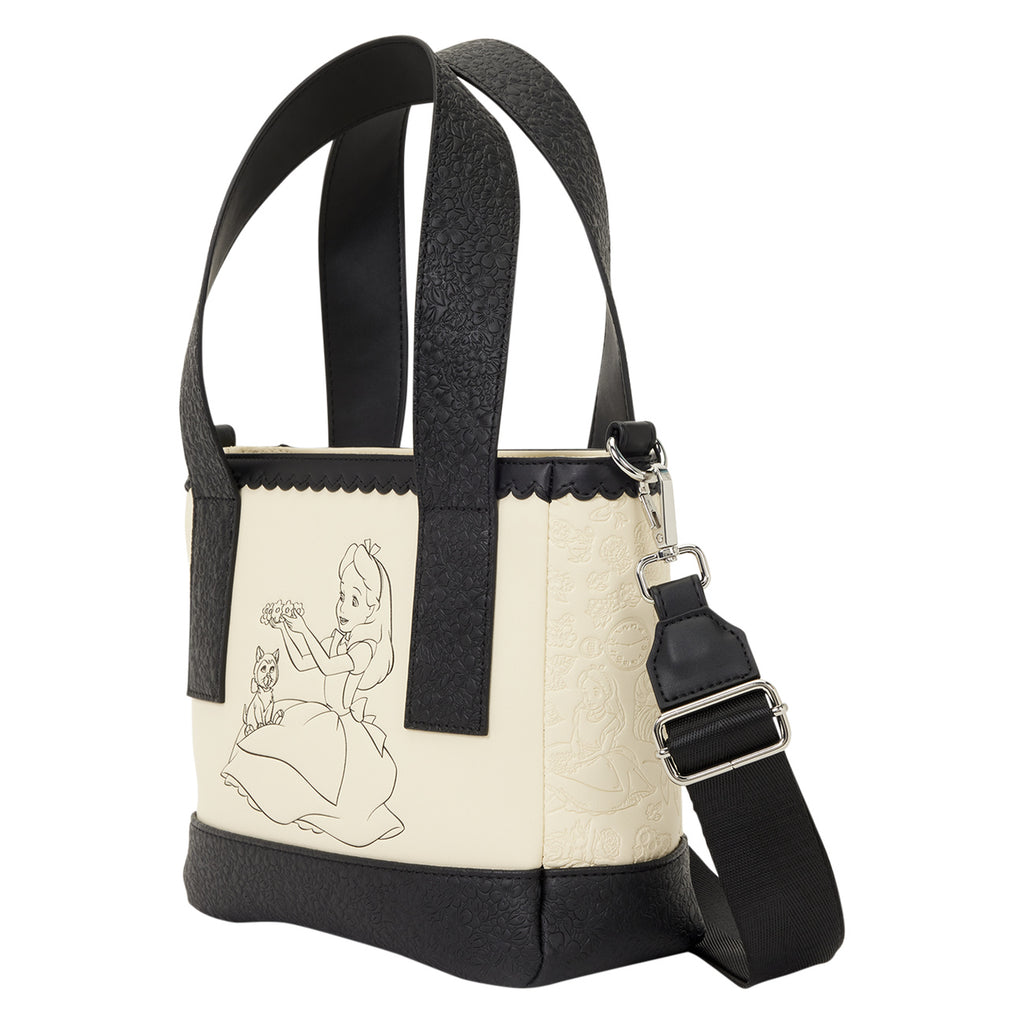 Produktbild Alice im Wunderland - Floral Mini Crossbody Tasche
