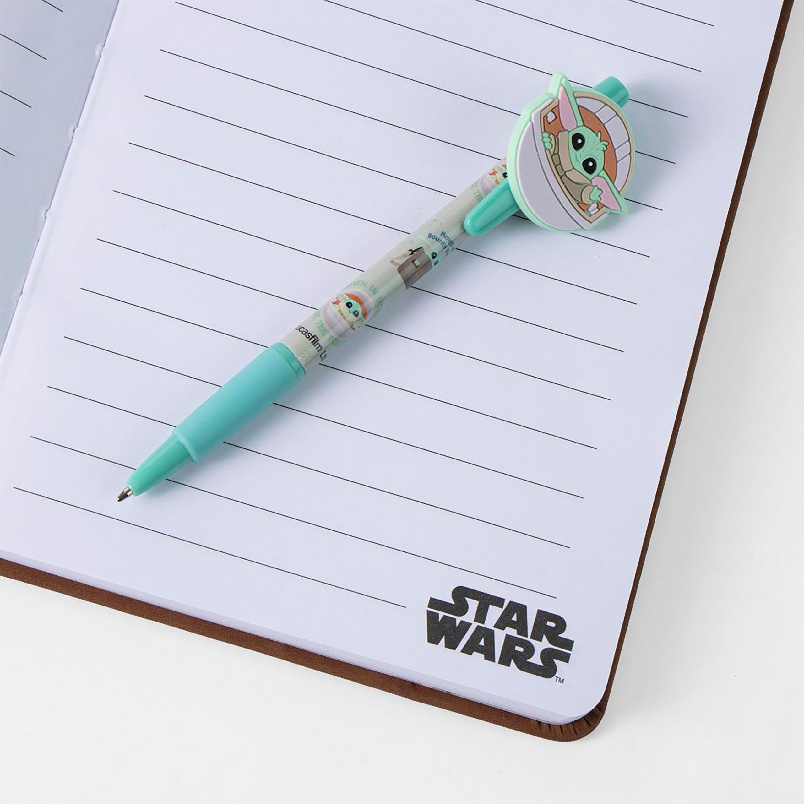 Productafbeelding Grogu notitieboek met pen - Star Wars The Mandalorian