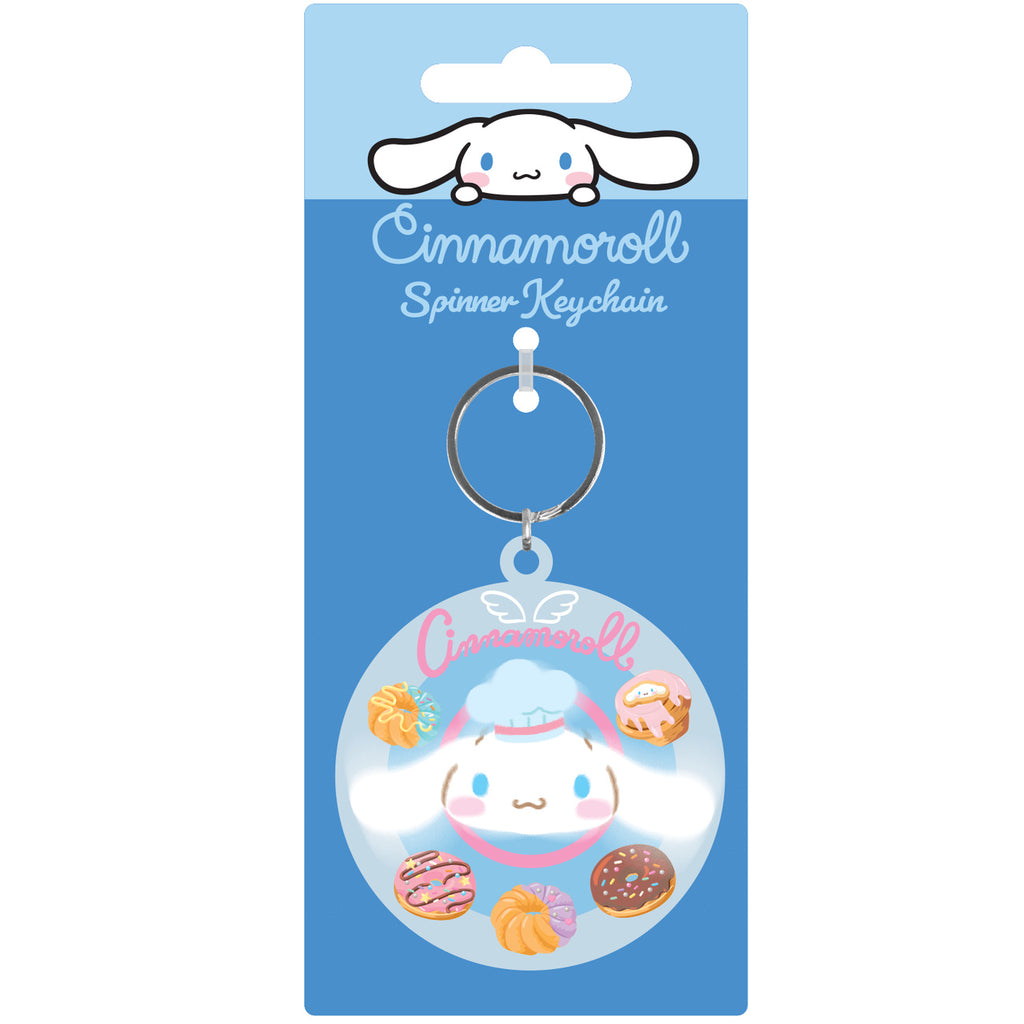 Produktbild Hello Kitty & Friends - Cinnamoroll Cake Spinner Schlüsselanhänger