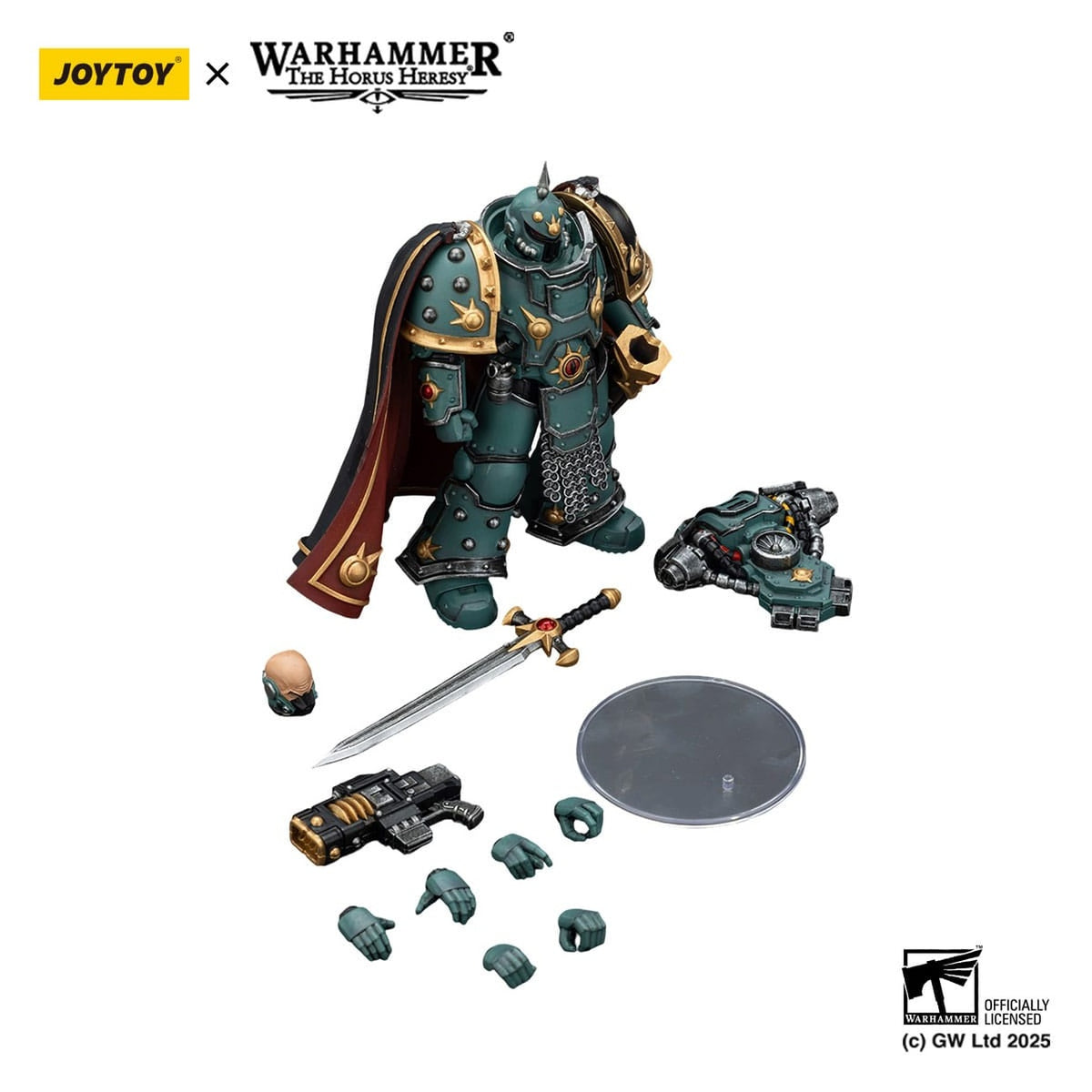 Image produit Warhammer 40K : Sons of Horus – Champion de Légion Figurine articulée 12 cm