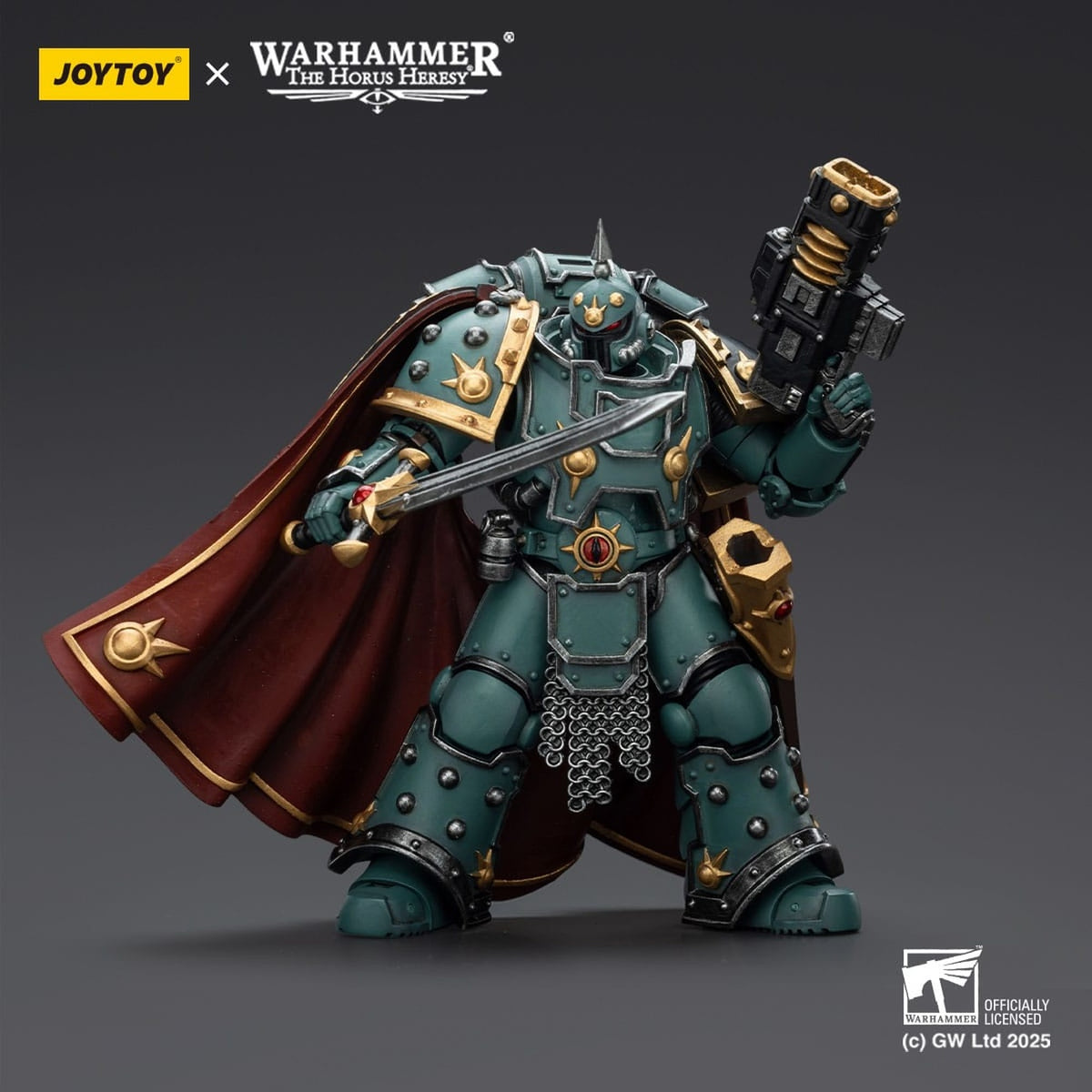 Image produit Warhammer 40K : Sons of Horus – Champion de Légion Figurine articulée 12 cm