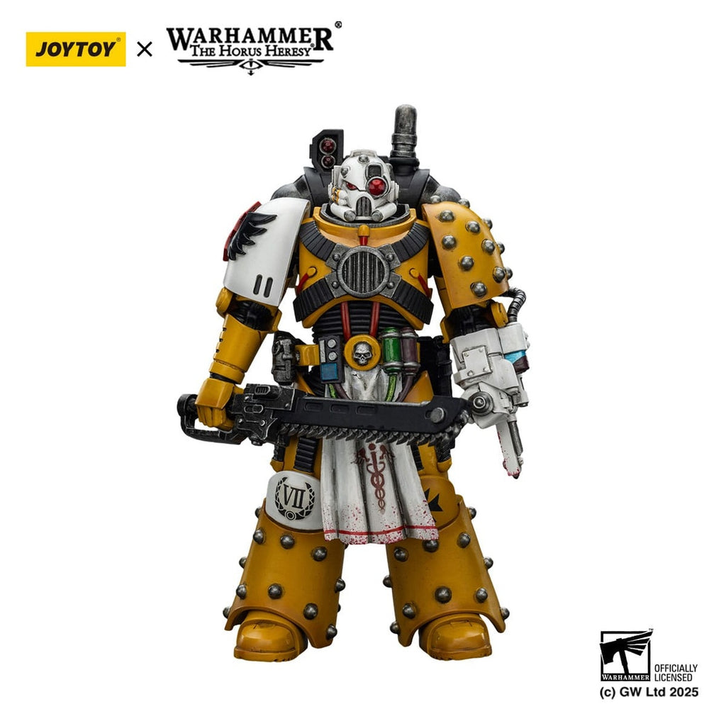 Productafbeelding Warhammer 40k: Imperial Fists - Legion Apothecary Actiefiguur 12 cm