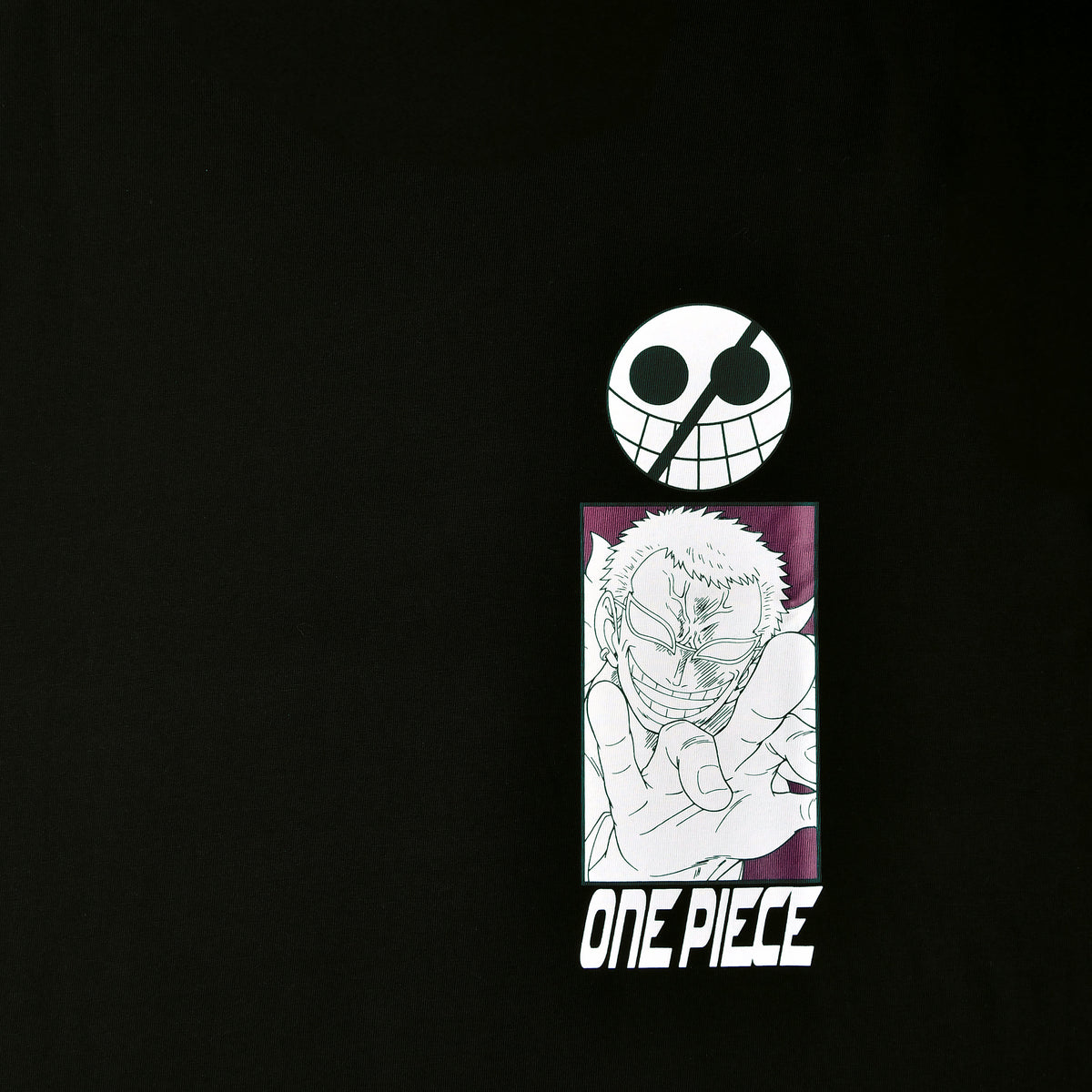 Produktbild One Piece - Don Quixote Doflamingo Oversize T-Shirt schwarz