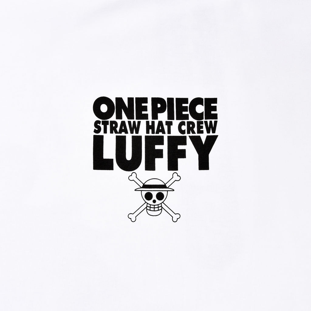Image produit One Piece - T-shirt oversize Luffy blanc