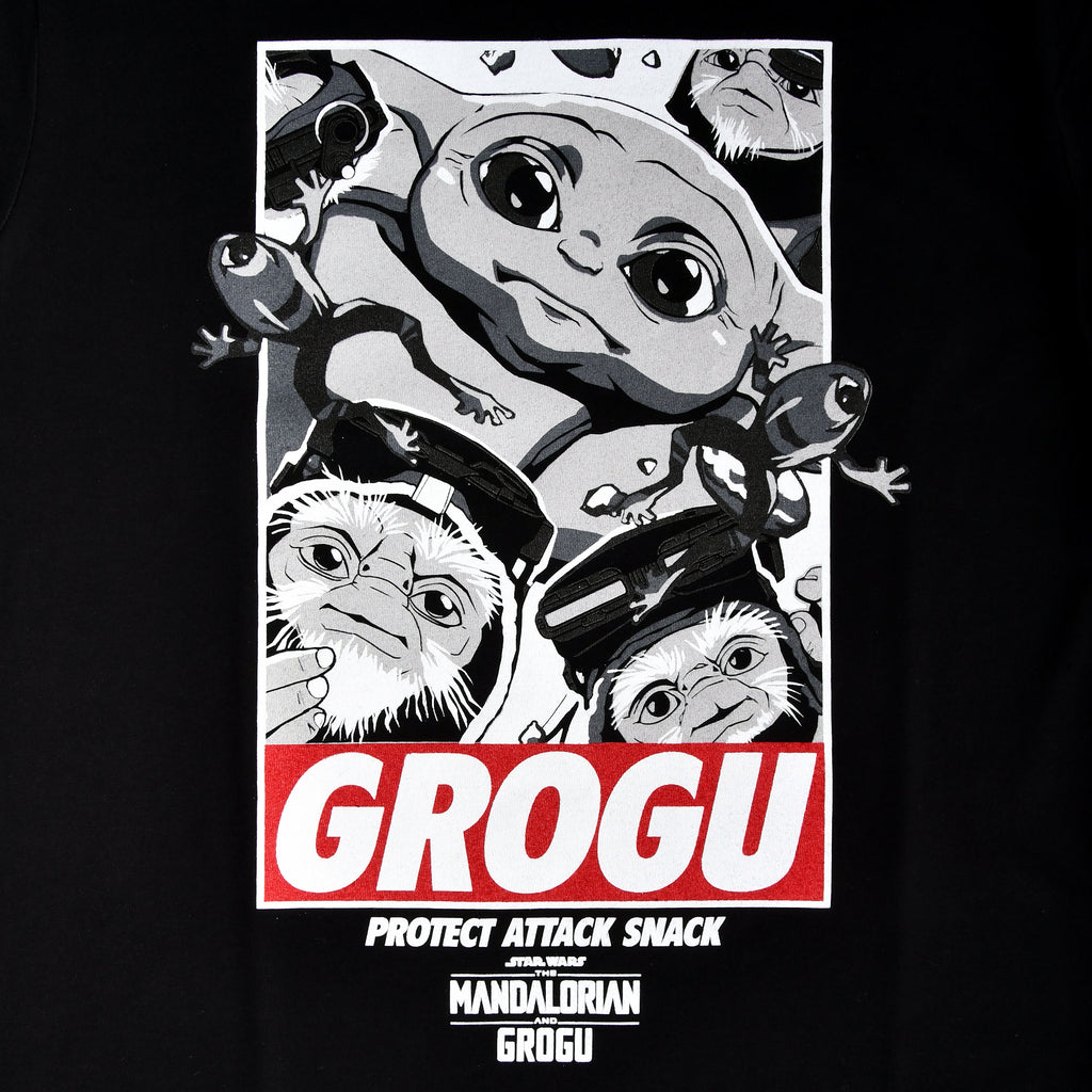 Produktbild Grogu Protect Attack Snack T-Shirt - Star Wars The Mandalorian