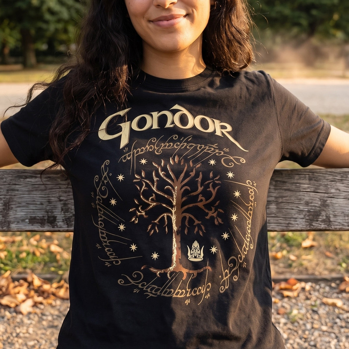 Image produit Le Seigneur des Anneaux - T-shirt Gondor noir