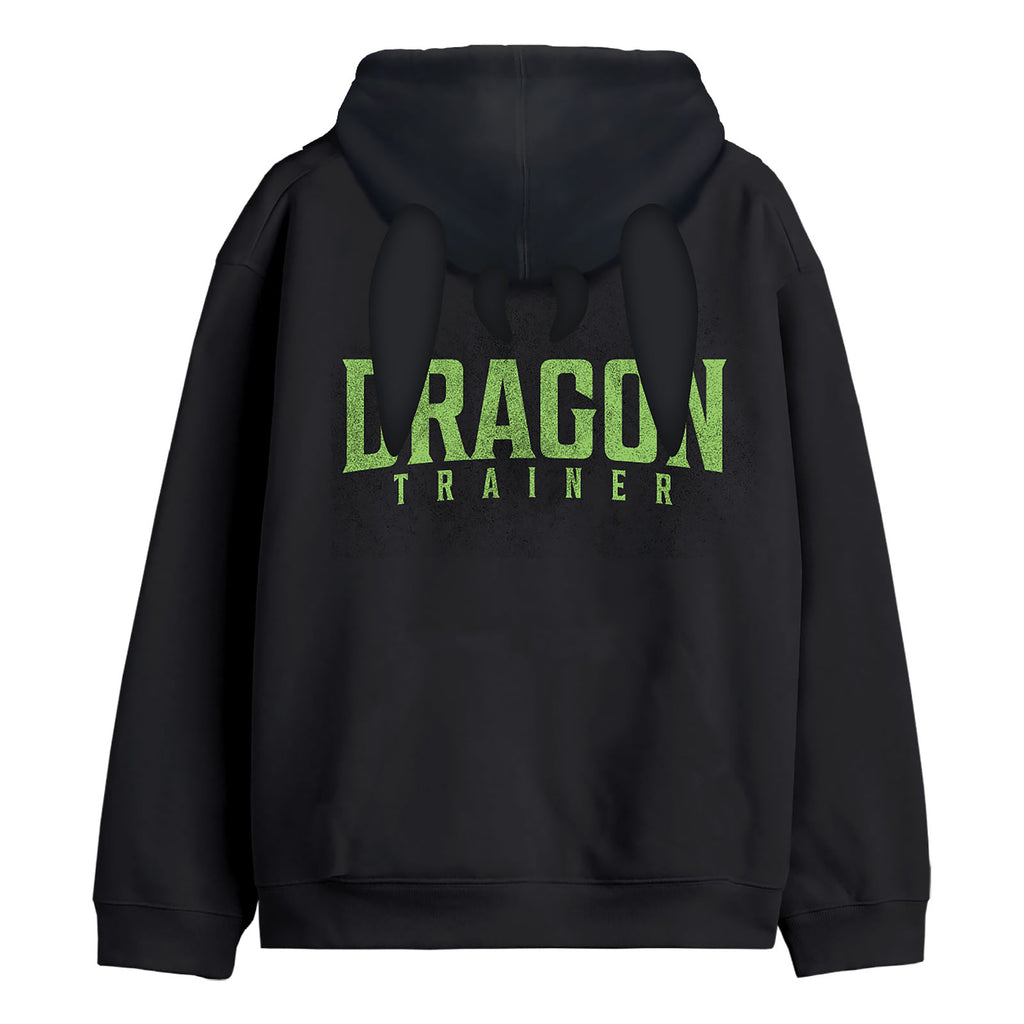 Image produit Dragons - Hoodie d'entraîneur Krokmou noir
