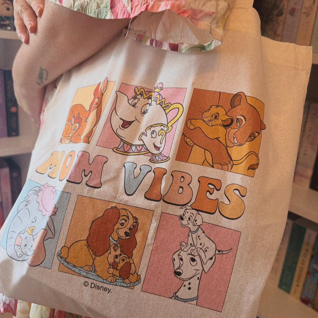Produktbild Mom Vibes - Disney Jutebeutel weiß