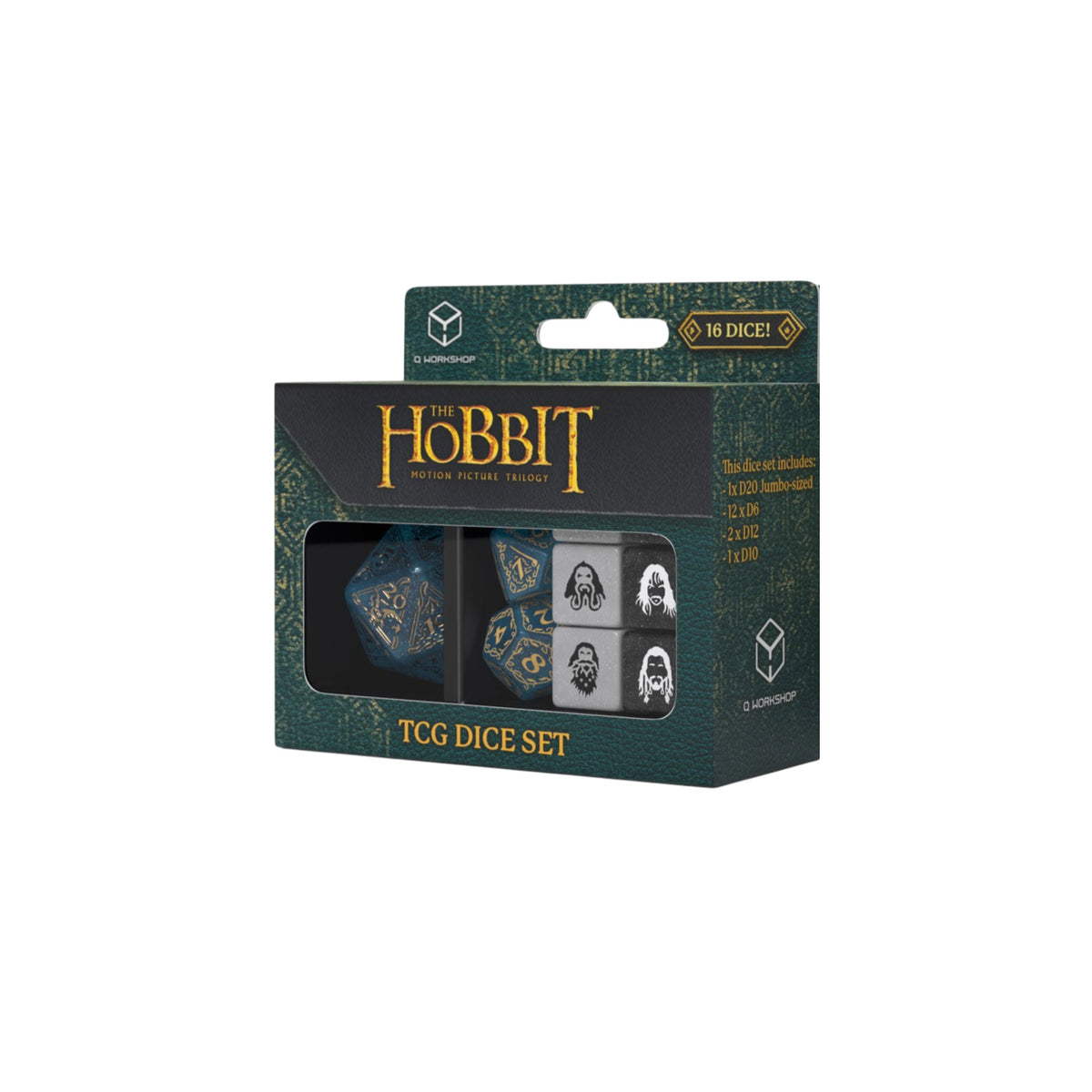 Image produit Le Hobbit - Set de dés JCE Aether Vale 16 pcs