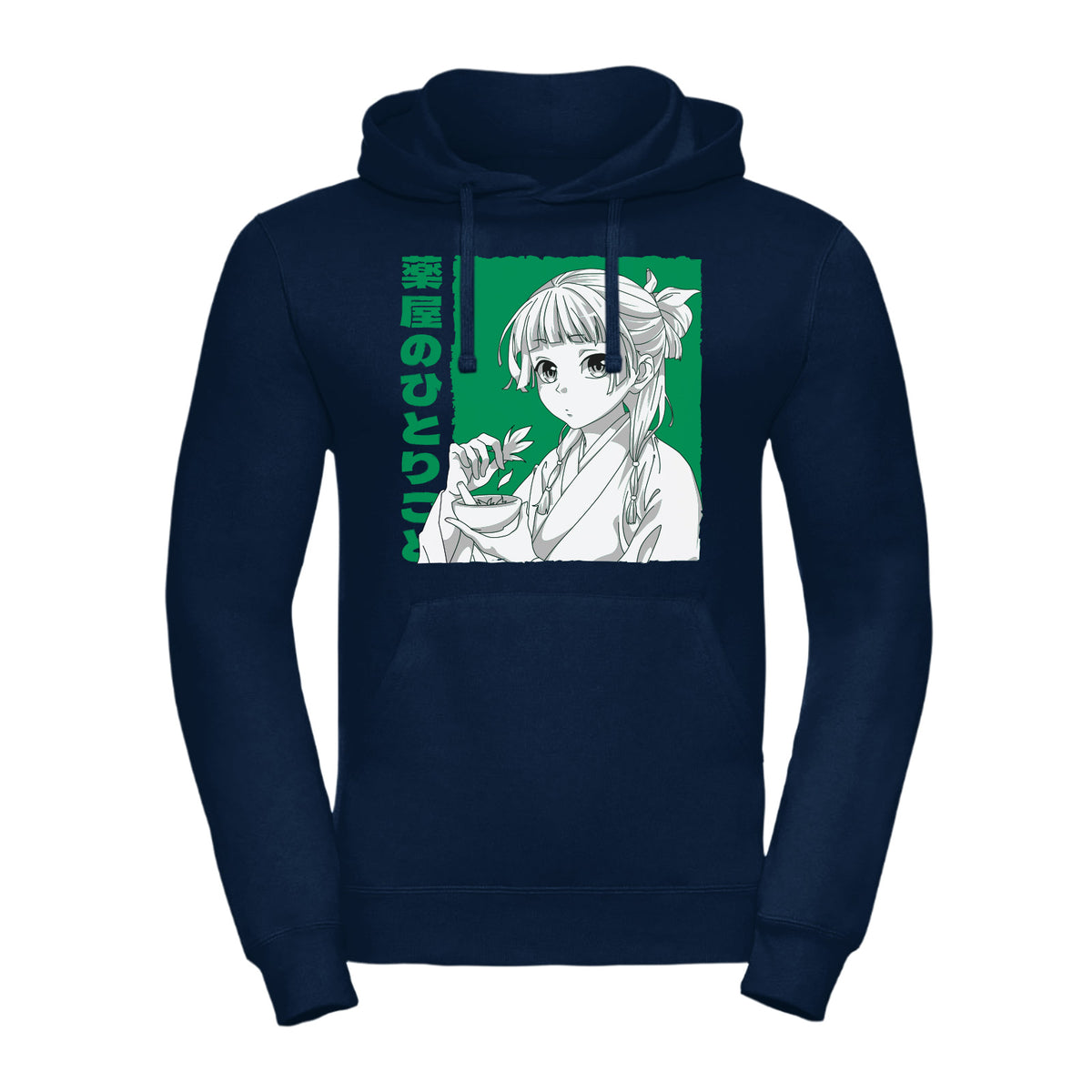 Image produit Sweat à capuche Maomao bleu pour les fans des Carnets de l’Apothicaire