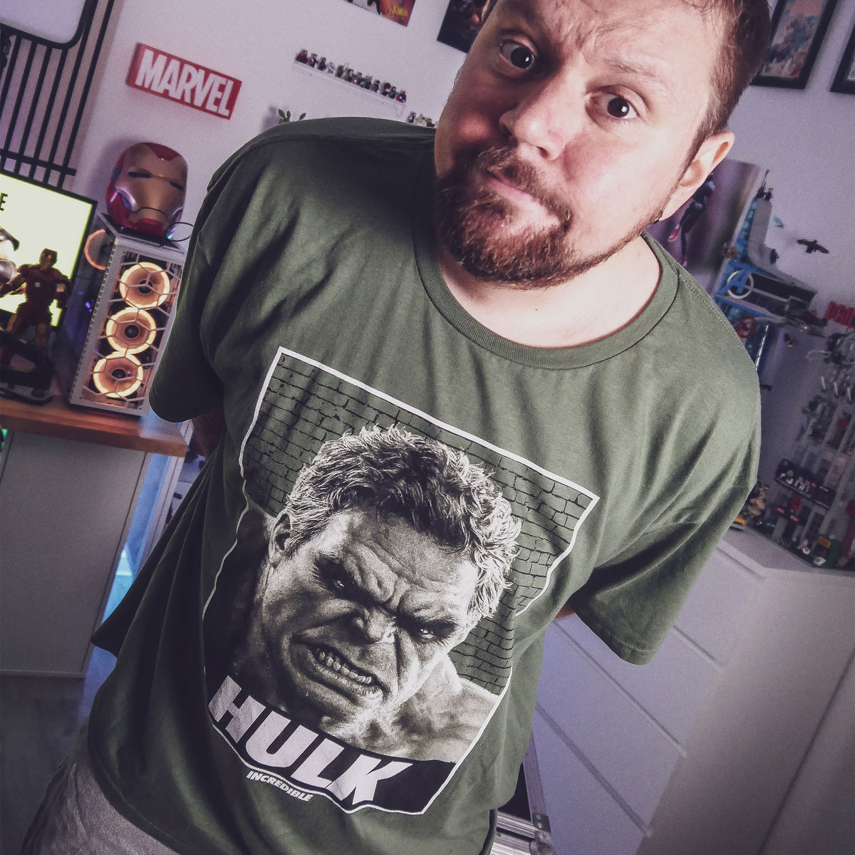 Image produit Hulk - Incredible T-shirt vert
