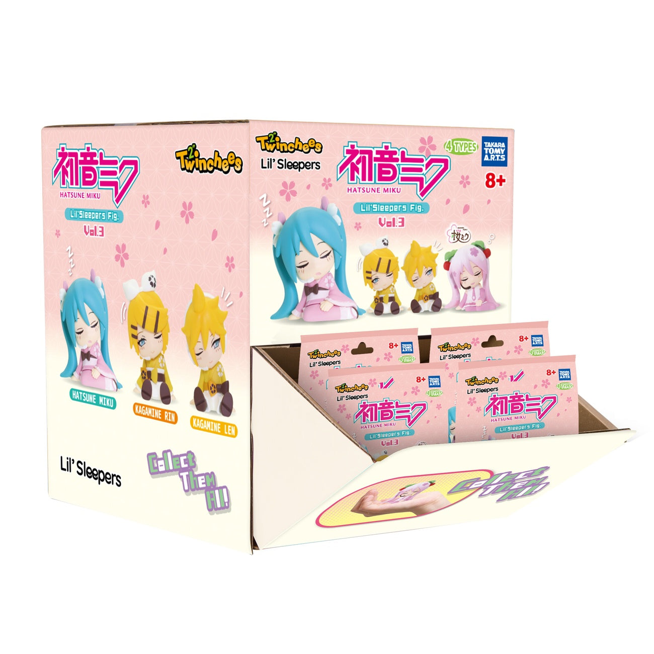 Image produit Hatsune Miku - Lil' Sleepers Vague 3 Mystery Twinchees Présentoir de figurines E1096323