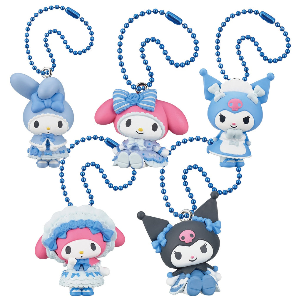 Image produit Sanrio - Porte-clés mystère Twinchees My Melody et Kuromi Sweet Lolita