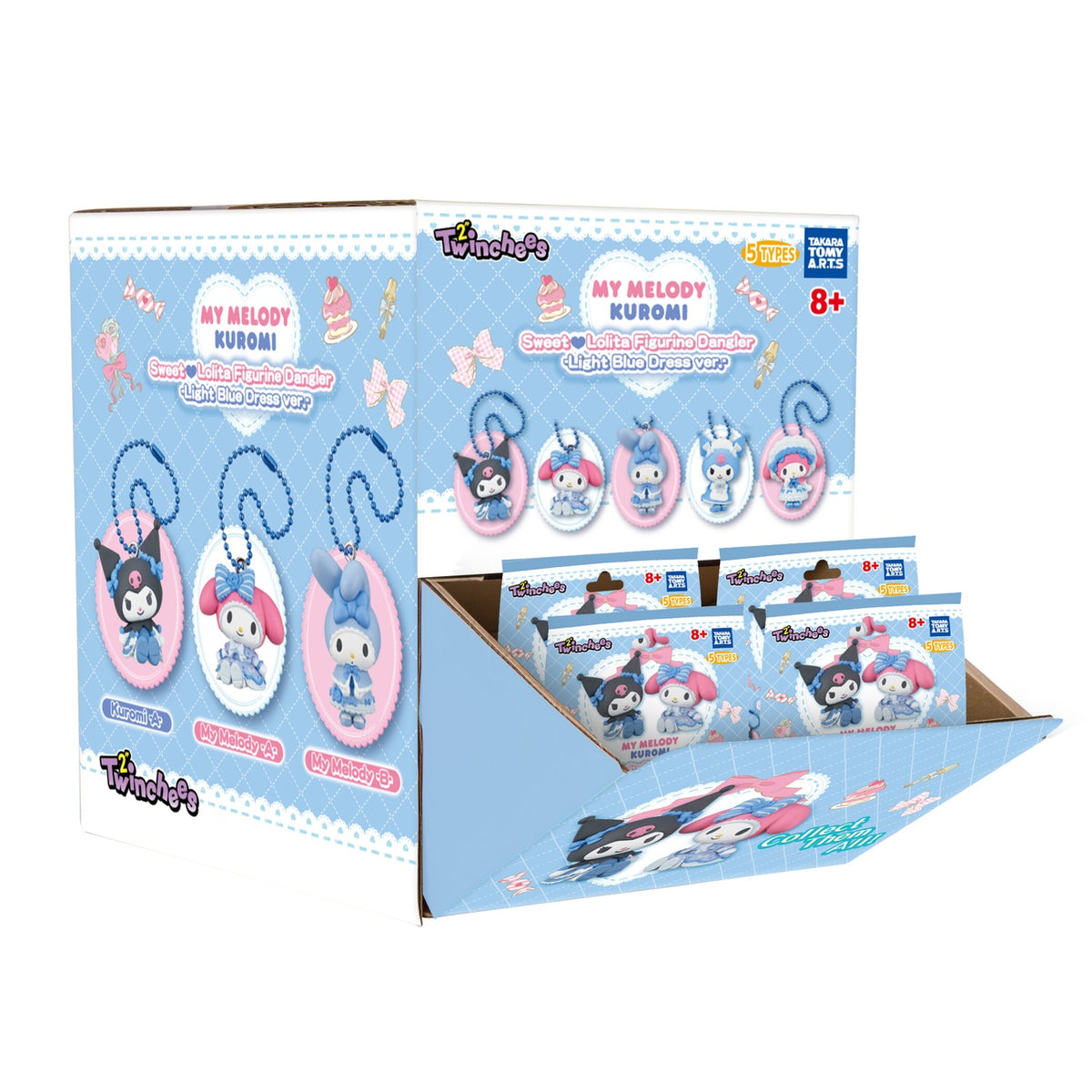 Produktbild Sanrio - My Melody und Kuromi Sweet Lolita Mystery Twinchees Anhänger