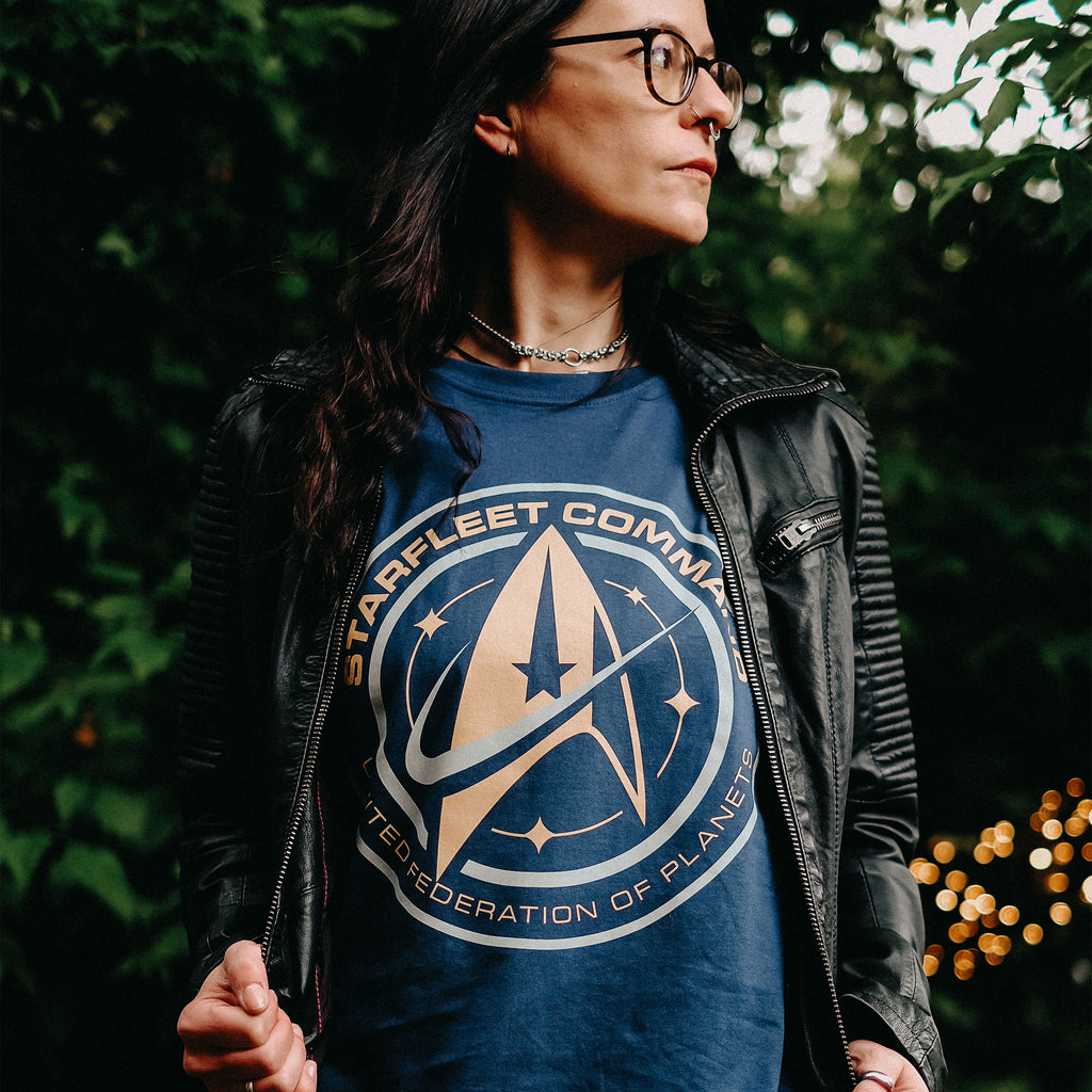 Image produit Star Trek - T-shirt Starfleet Command bleu
