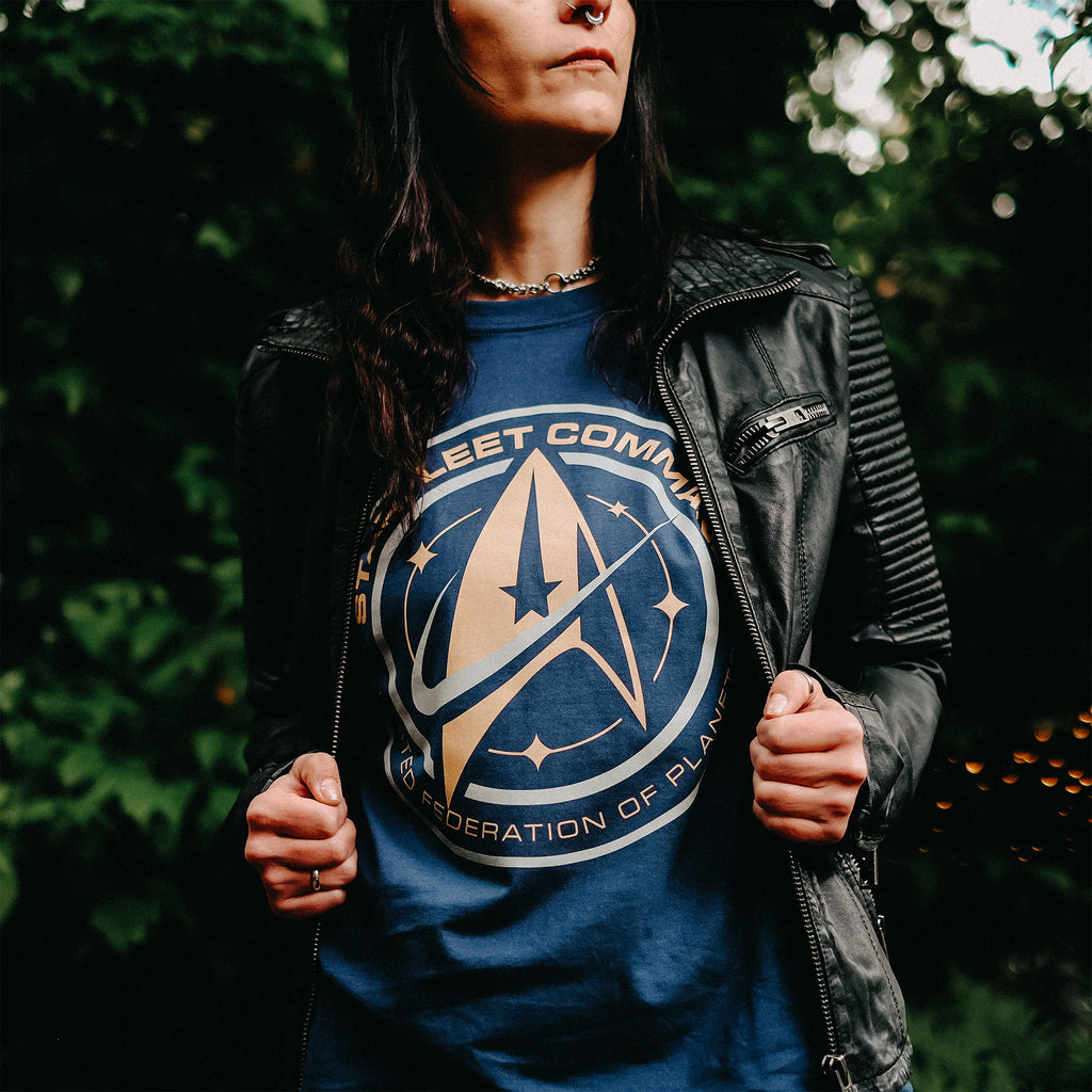 Image produit Star Trek - T-shirt Starfleet Command bleu
