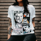 Produktbild Star Trek - Warp 1 Retro T-Shirt weiß