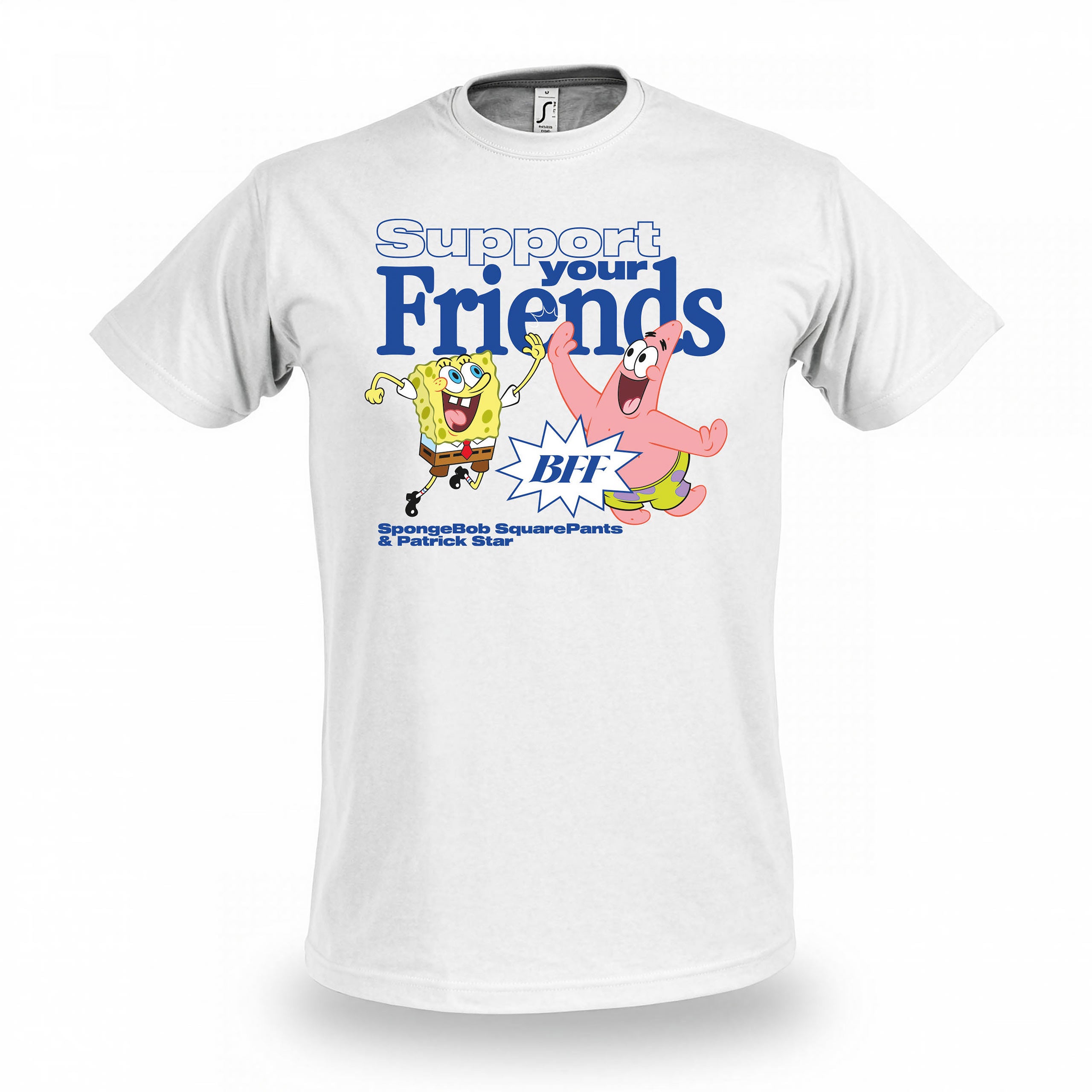Productafbeelding SpongeBob en Patrick Support Your Friends T-shirt