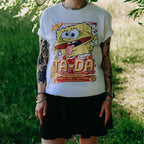 Image produit Bob l’Éponge - Party Like a Jellyfish T-shirt blanc