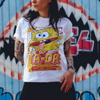 Image produit Bob l’Éponge - Party Like a Jellyfish T-shirt blanc