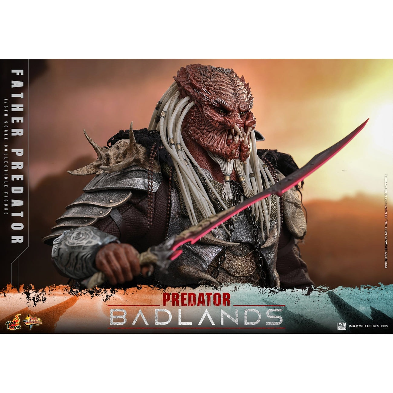 Productafbeelding Predator: Badlands - Njohrr Masterpiece 1:6 Actiefiguur