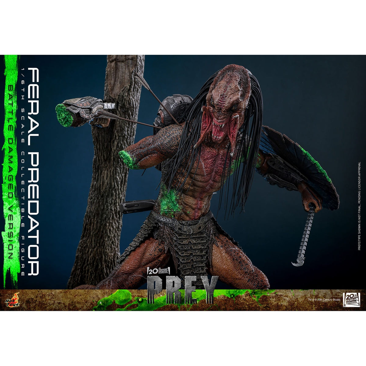 Produktbild Prey - Feral Predator Actionfigur 1:6 Battle Damaged Version
