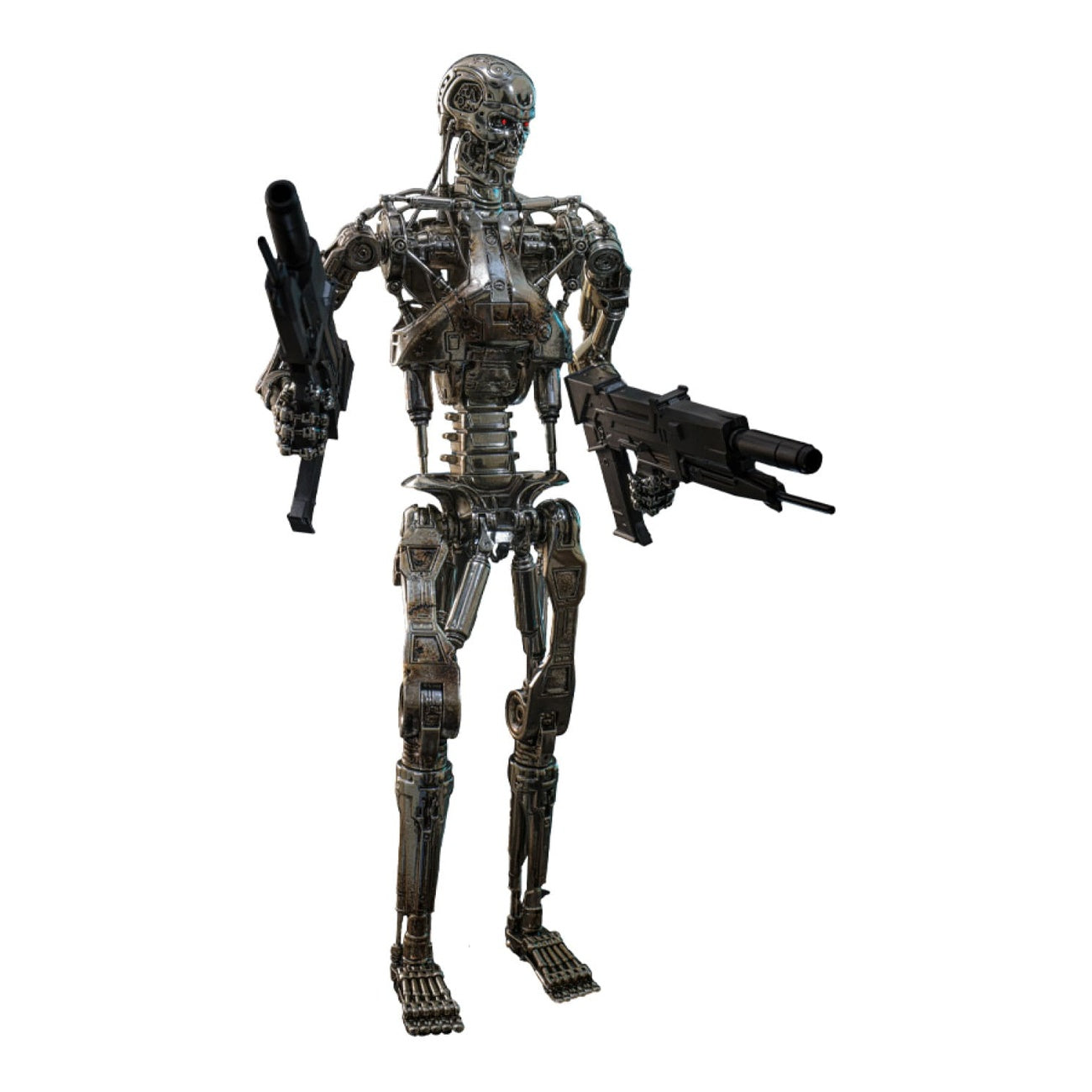 Image produit Terminator – Figurine d’action Masterpiece Endoskeleton 1:6 Version Battle Damaged