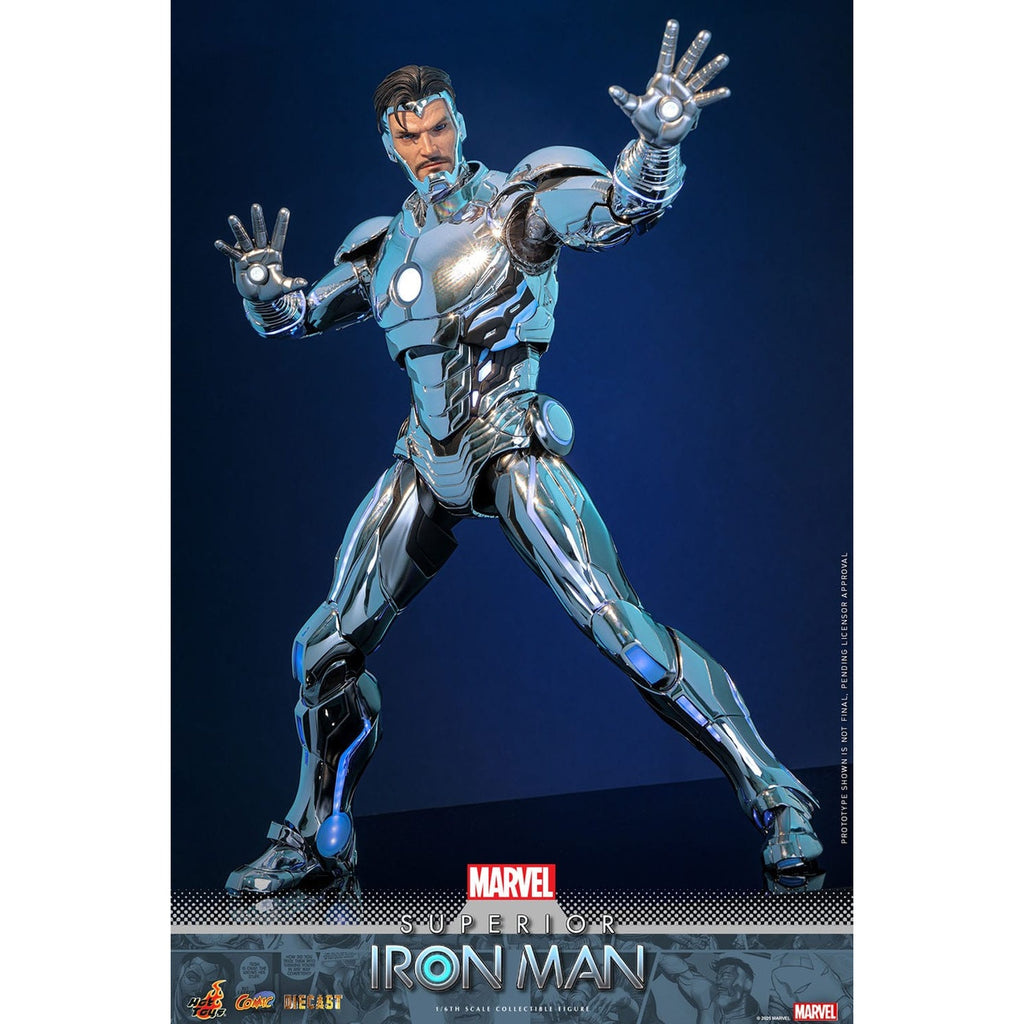 Productafbeelding Marvel Comic - Superior Iron Man Masterpiece 1:6 Actiefiguur