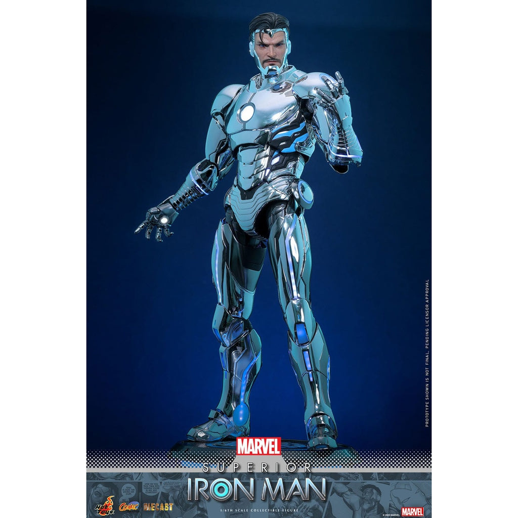 Productafbeelding Marvel Comic - Superior Iron Man Masterpiece 1:6 Actiefiguur