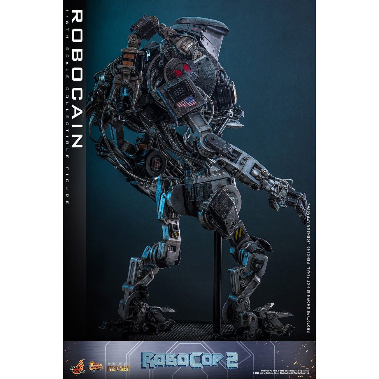 Produktbild RoboCop 2 - RoboCain Masterpiece Actionfigur 1:6