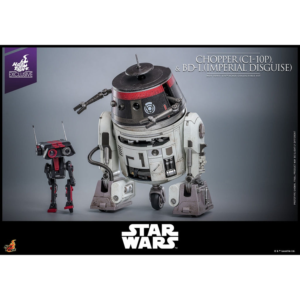 Image produit Star Wars - Lot de figurines articulées Chopper et BD-1
