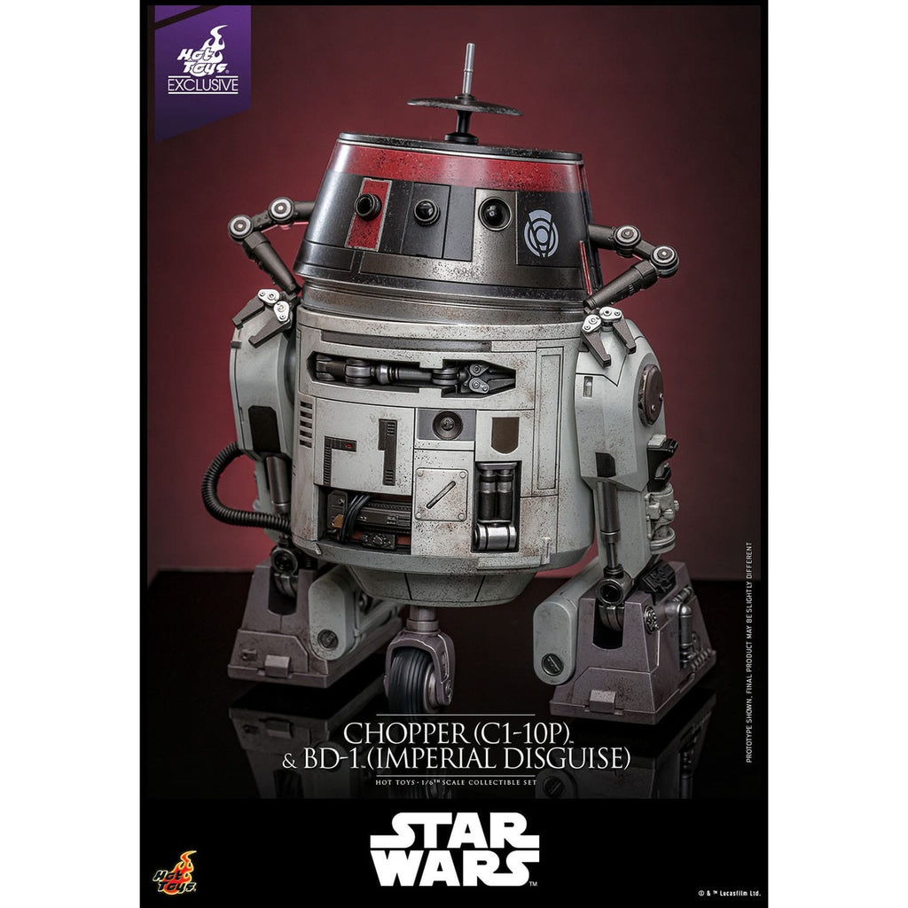 Image produit Star Wars - Lot de figurines articulées Chopper et BD-1
