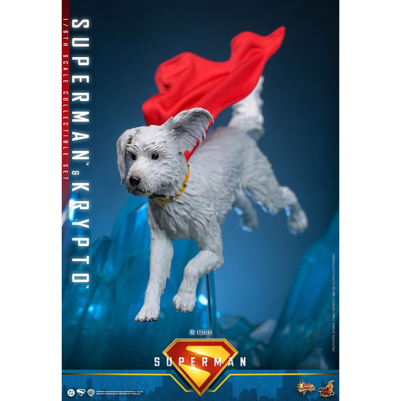 Productafbeelding Superman & Krypto Masterpiece 1:6 Actiefiguur - Superman