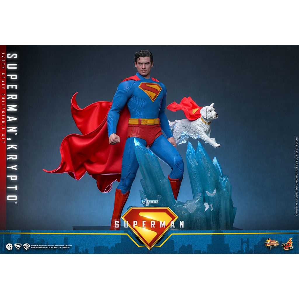 Productafbeelding Superman & Krypto Masterpiece 1:6 Actiefiguur - Superman