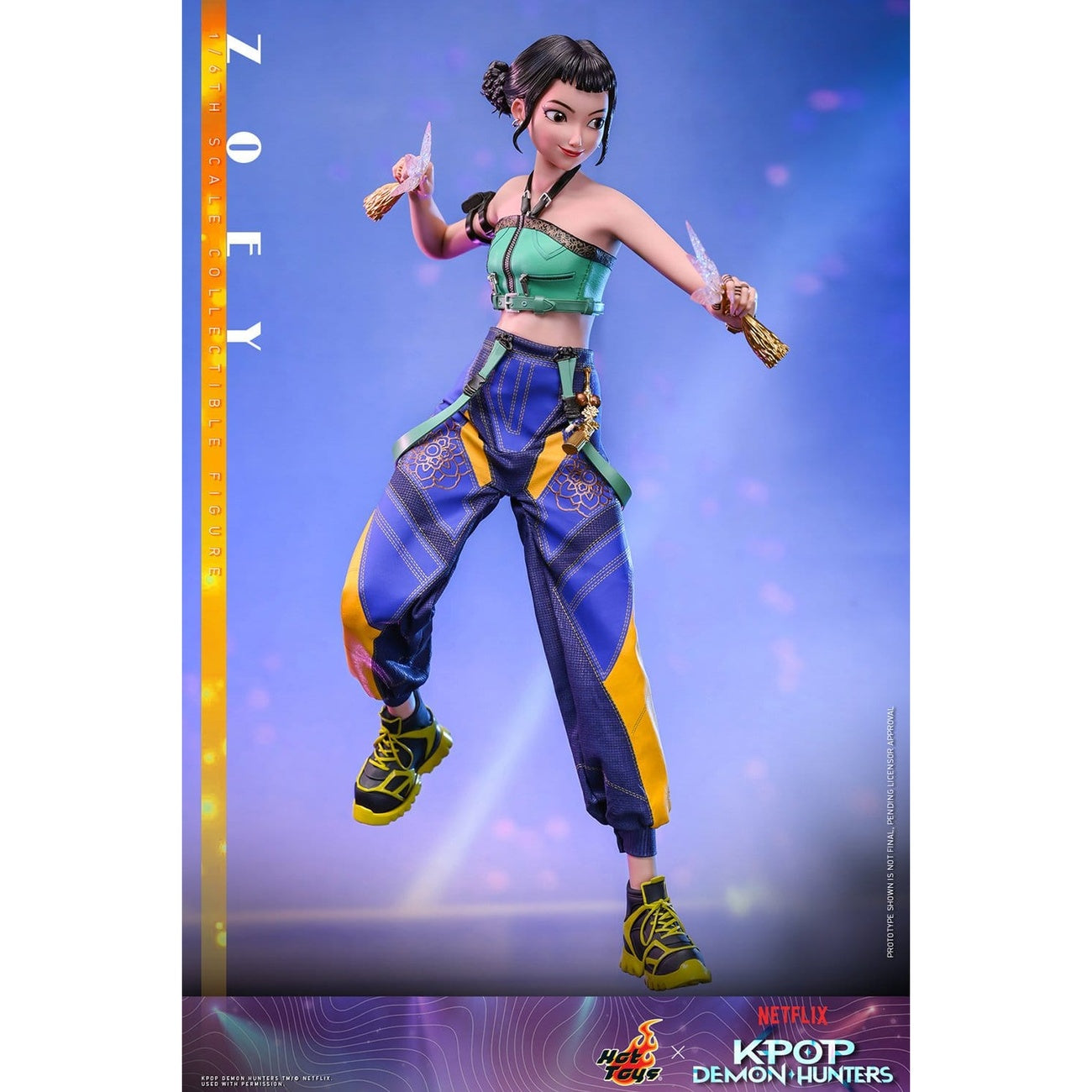 Image produit KPop Demon Hunters – Figurine articulée Zoey 1:6
