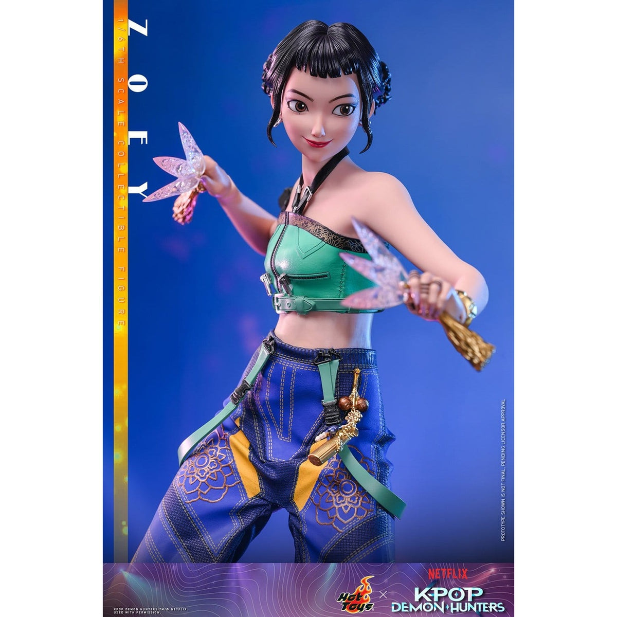 Image produit KPop Demon Hunters – Figurine articulée Zoey 1:6