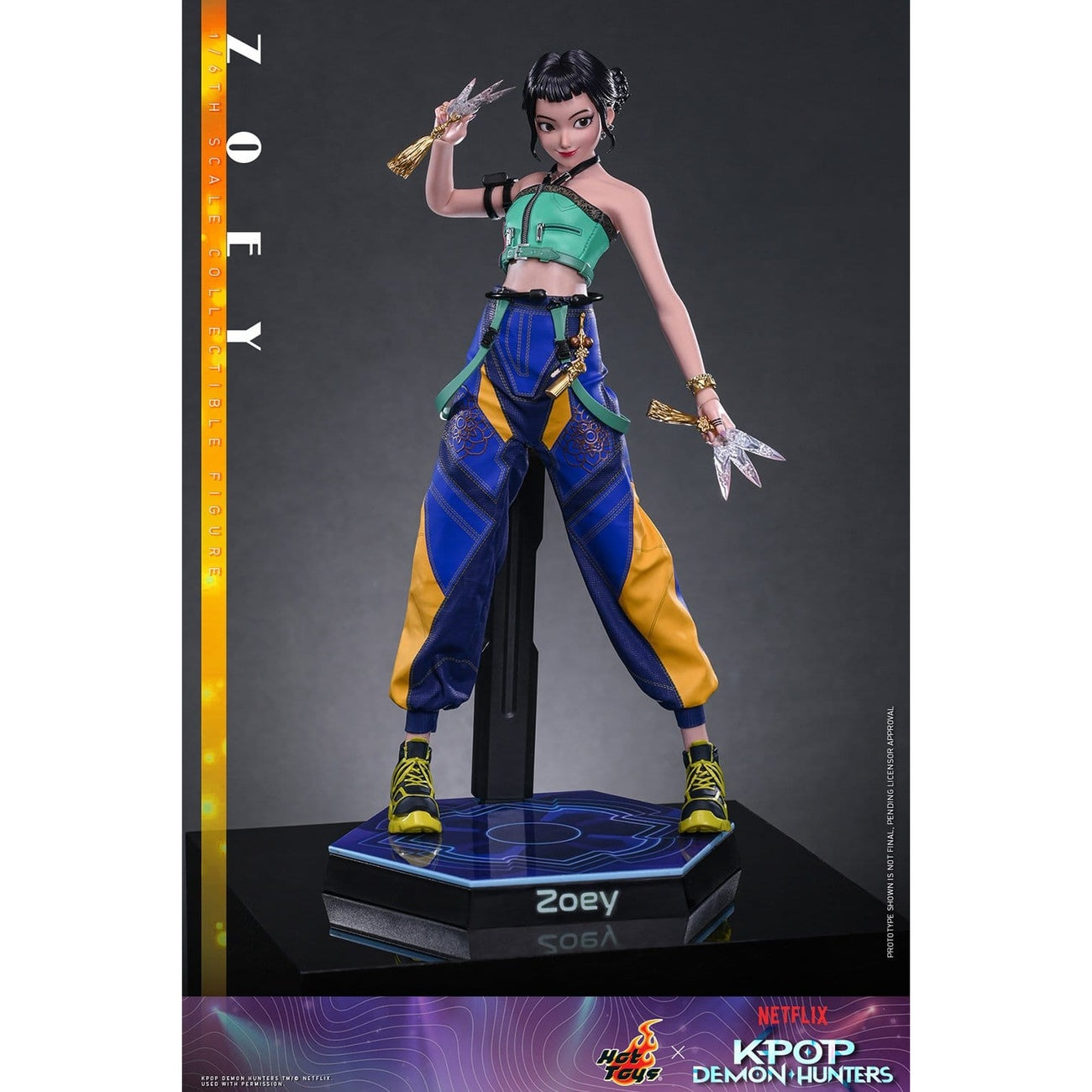 Image produit KPop Demon Hunters – Figurine articulée Zoey 1:6
