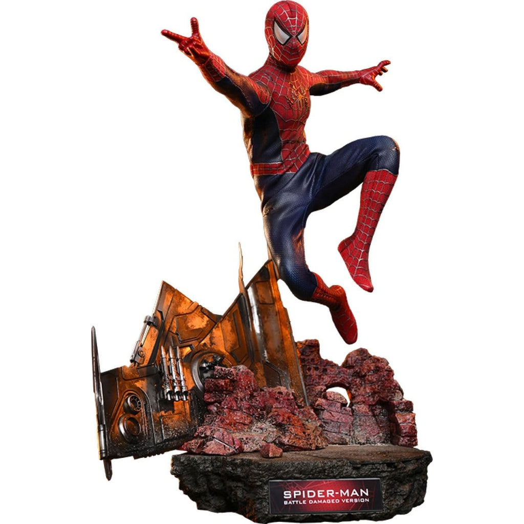 Image produit Marvel - Figurine d’action Spider-Man Masterpiece 1:6 Version Battle Damaged